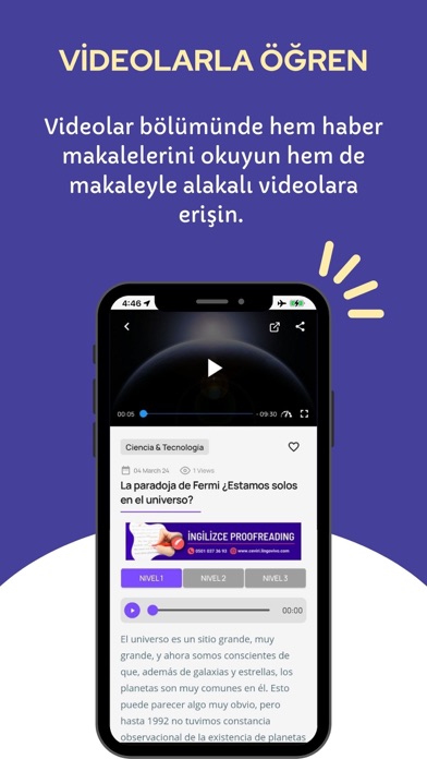 LingoVivo News: İspanyolca Screenshot