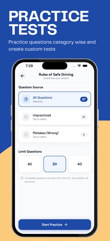 CT DMV Permit Practice Test Screenshot 4 of 8