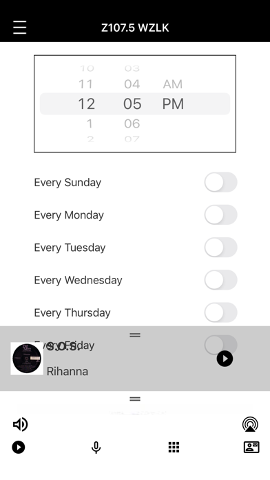 Z107.5 WZLK Screenshot