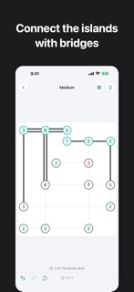 Hashi Zero — Offline, No Ads screenshot 1