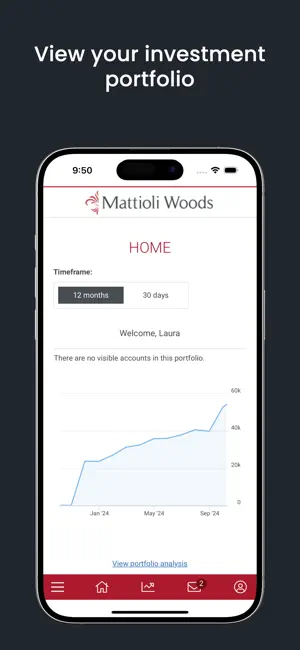 Mattioli Woods Client Portal screenshot 3