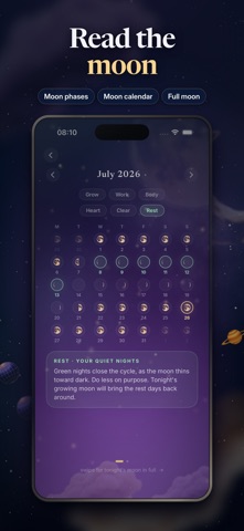 Fortune Telling: Moonwake iPhone screenshot