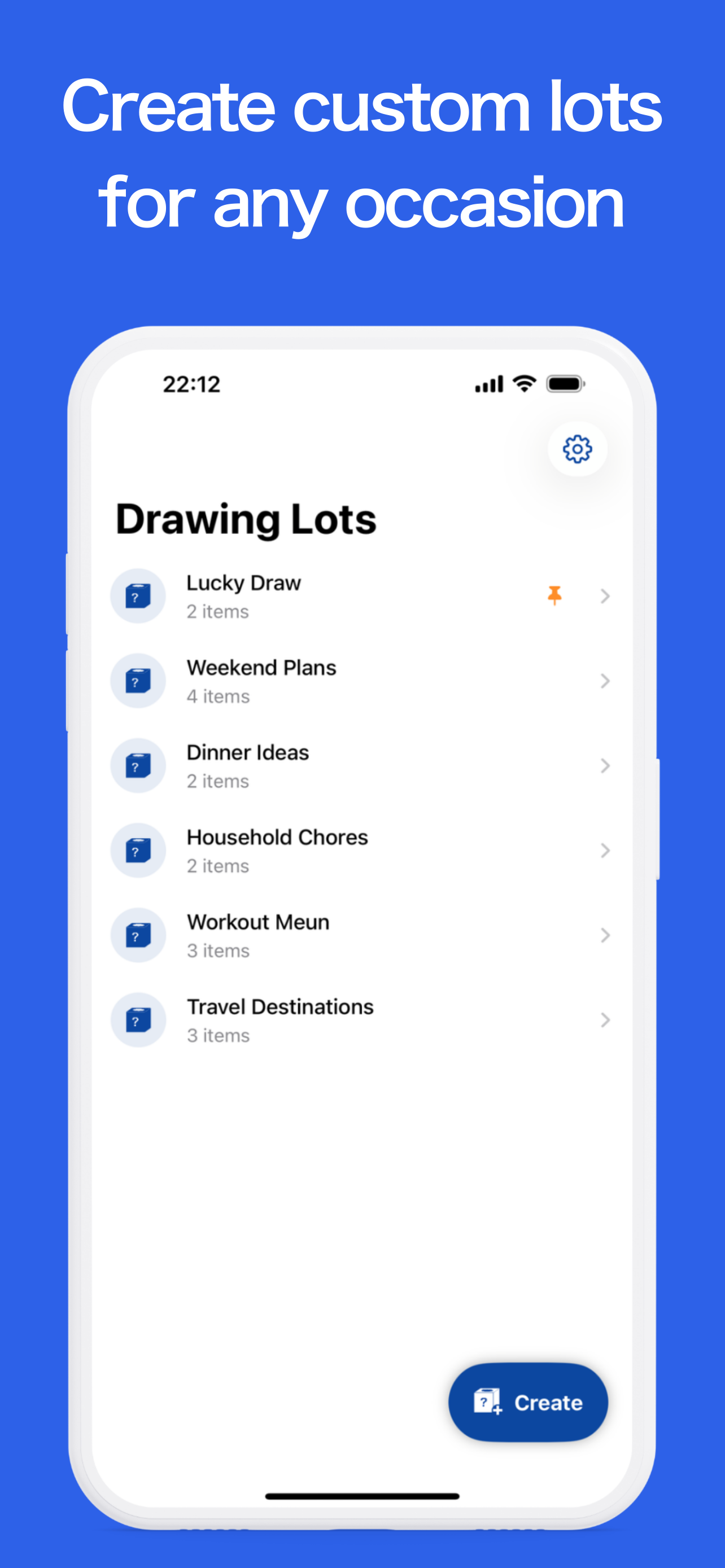Drawing Lots screenshot 2
