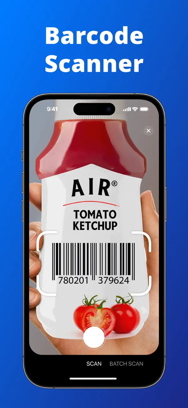 #2. QR Code Reader，Barcode Scanner (iOS) โดย: Air Apps Systems