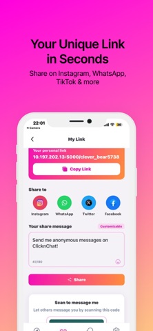 ClicknChat screenshot