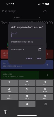 Pure Budget Screenshot 6 of 10