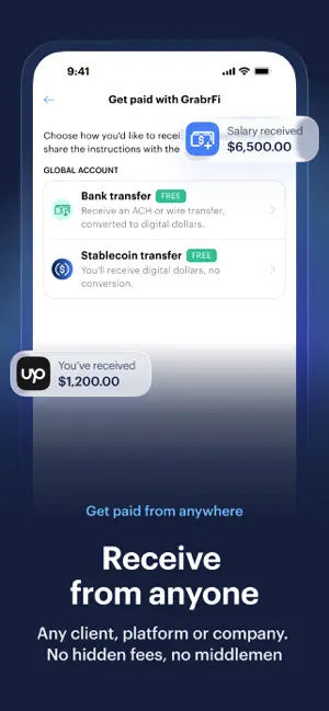 GrabrFi: US Account screenshot 2