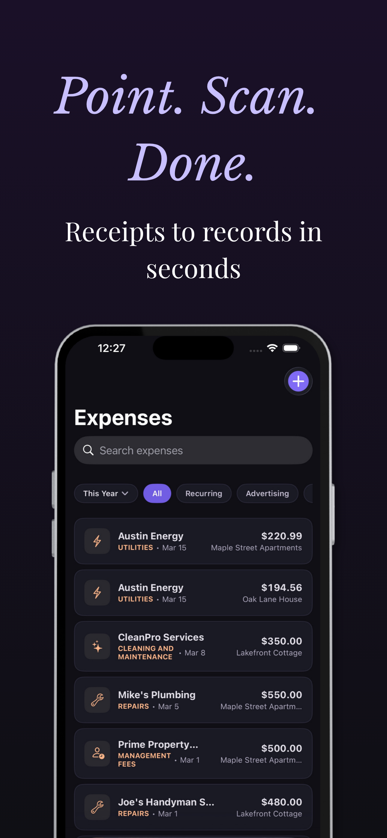 RentLedger: Rental Expense Log