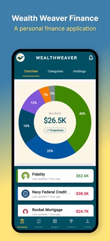 Wealth Weaver: Budget Tracker Screenshot 1 of 6