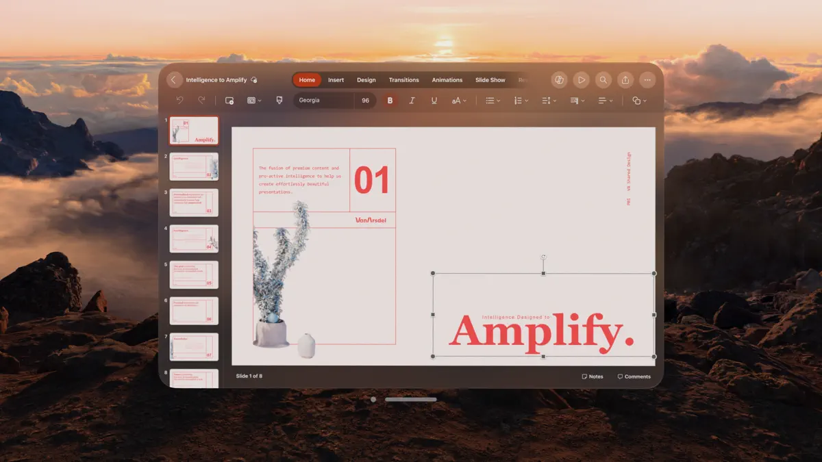 Microsoft PowerPoint screenshot 1