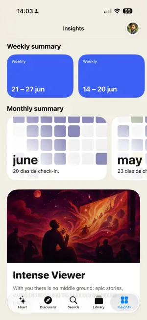 Flowt: TV & Movie Tracker screenshot 4