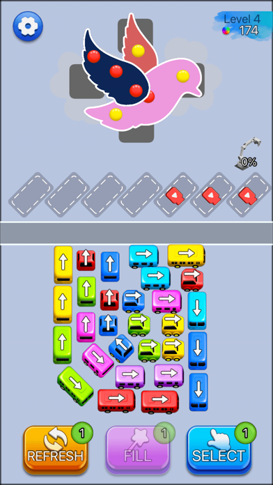 Bus Jam: Parking Puzzle Rush iPhone screenshot