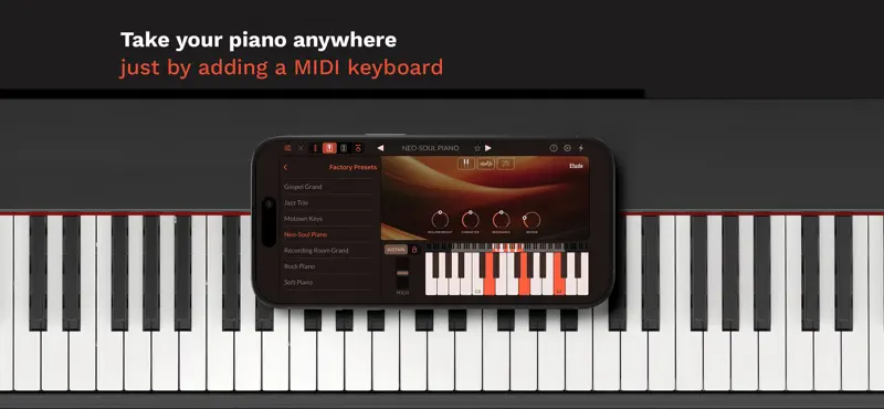 Etude - Grand Piano App & AUv3 screenshot 6 of 6
