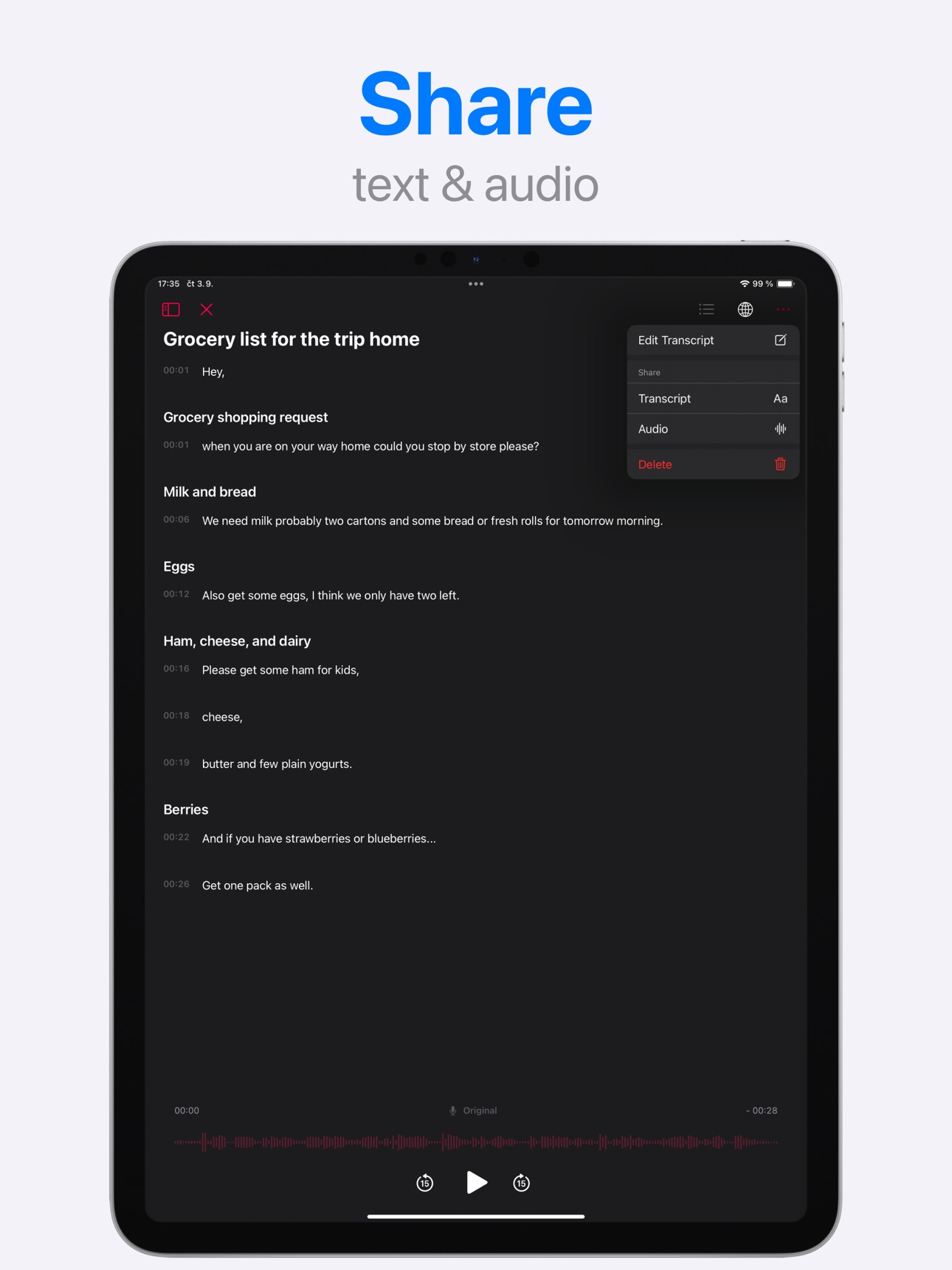 Screenshot 12 of AI Transcribe