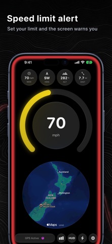 GPS Speedometer HUD: Speedra Screenshot 6 of 6
