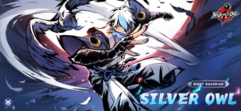 Ninja Must Die - Discover the distinctive "Silver Owl" character, rendered in the game's captivating "ink wash painting" art style, showcasing its intricate design and ethereal presence.