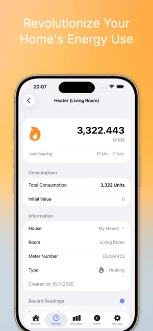 Meter Usage screenshot 2