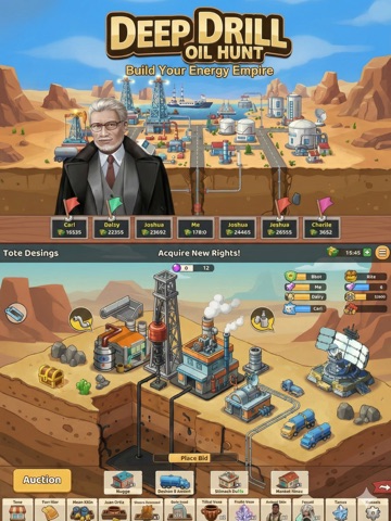 Deep Drill: Oil Hunt iPad screenshot