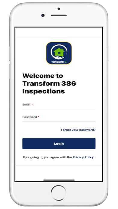 Transform 386 Inspections Screenshot