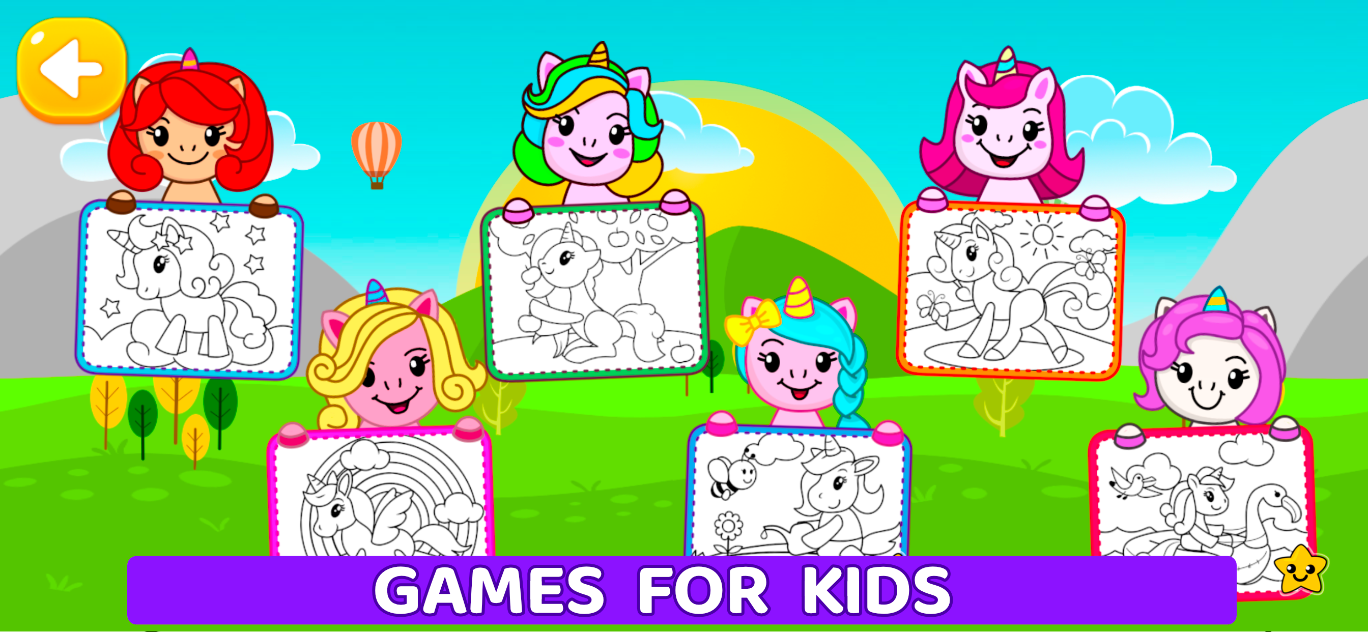 Unicorn Coloring Puzzle Games screenshot 4