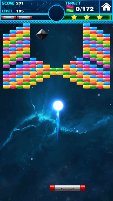 Brick Breaker Cyber Screenshot