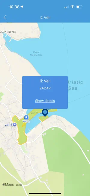 Nautical Info Service Croatia screenshot 4