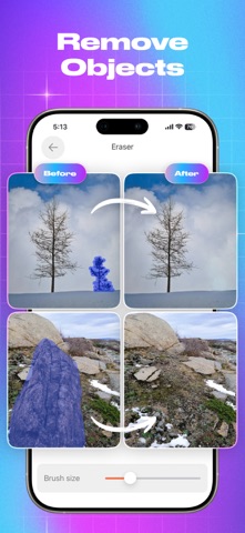 Photo Remover - Erase Objects iPhone screenshot