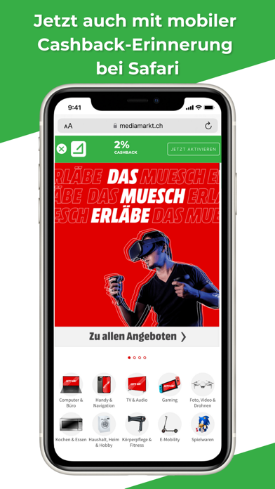 Rabattcorner Screenshot