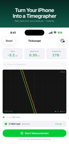 Tickscope — Watch Accuracy screenshot