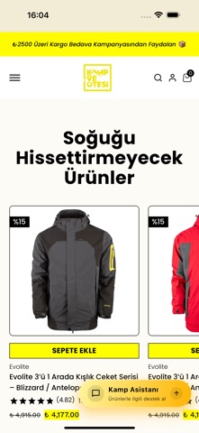 Kamp ve Ötesi iPhone screenshot