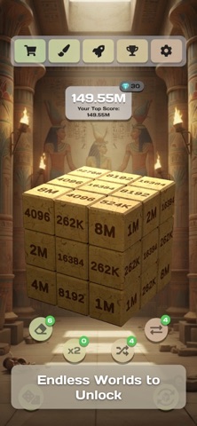 Twist & Merge: 3D Number Cube screenshot 3