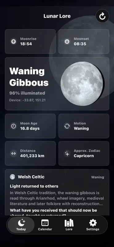 Lunar Lore screenshot 2 of 10