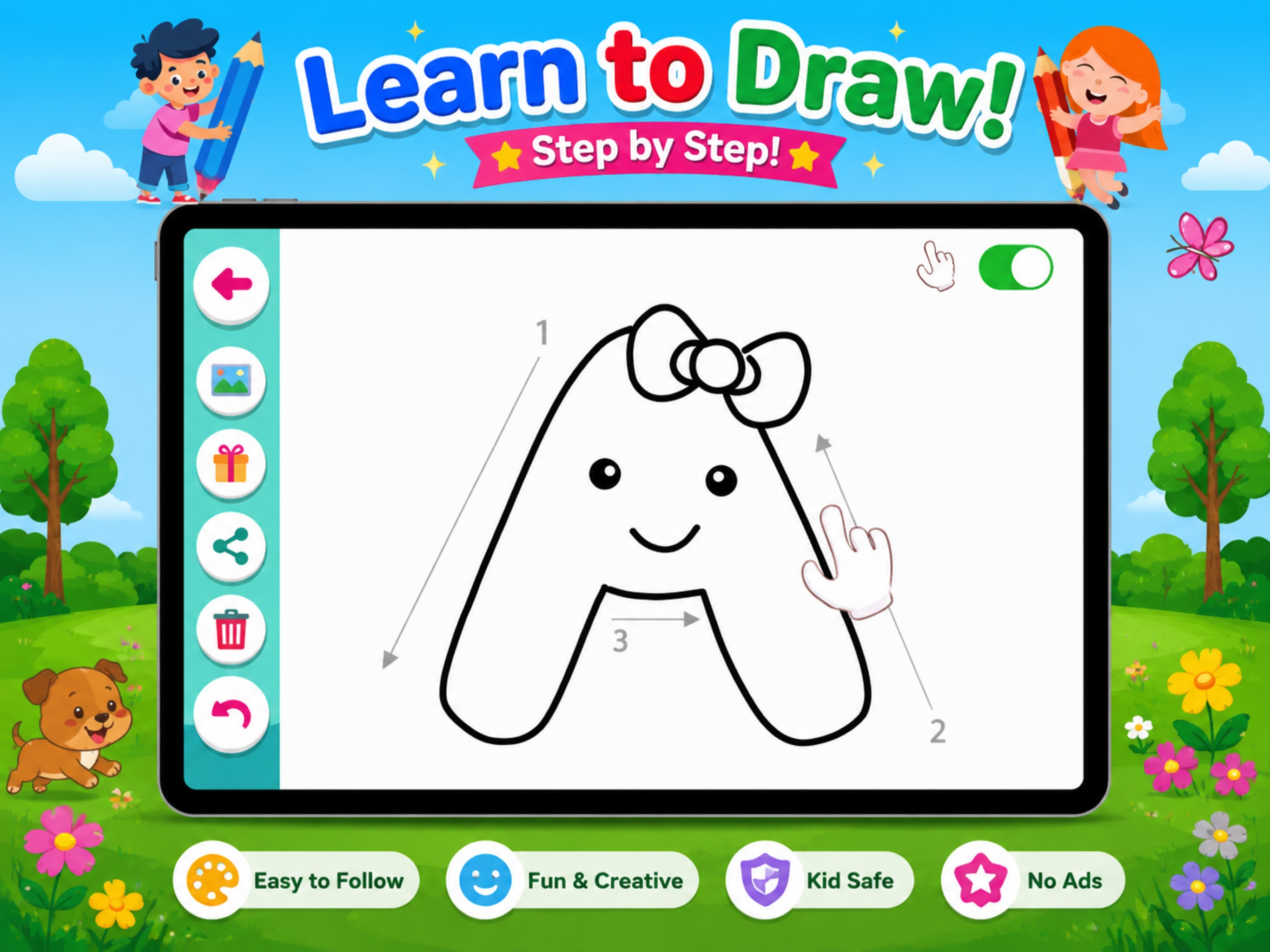 Kids Drawing, Doodle Painting screenshot 10