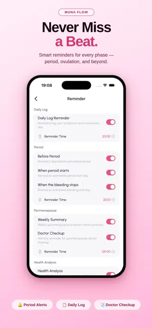 Muna Flow: Period Tracker screenshot 2