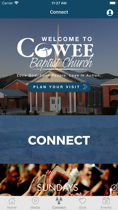 Cowee Baptist Church Screenshot