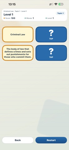 Scottish Law Memory Games screenshot 6
