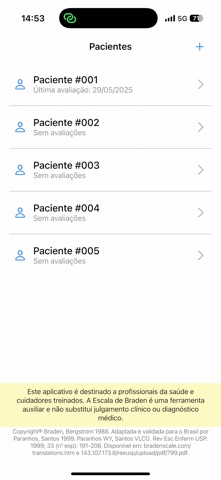 Escala Braden screenshot