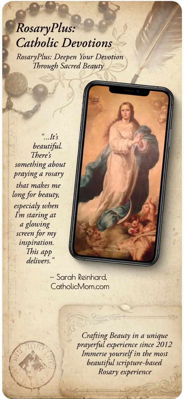 Screenshot #1 pour RosaryPlus Catholic Devotions