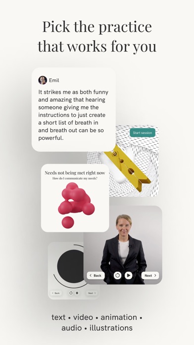 Aware: Mindfulness & Wellbeing Screenshot