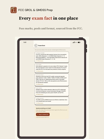 FCC GROL & GMDSS Prep iPad screenshot