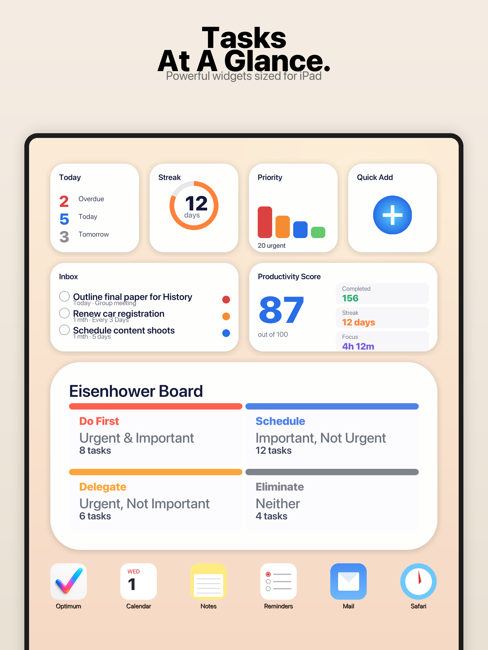 Optimum: Planner & Focus Timer screenshot 12