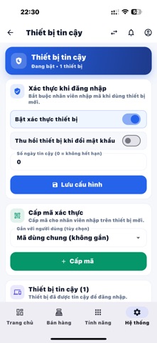 Phần mềm tính tiền In Bill screenshot