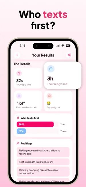 Ick: AI Red Flag Chat Analyzer screenshot 3