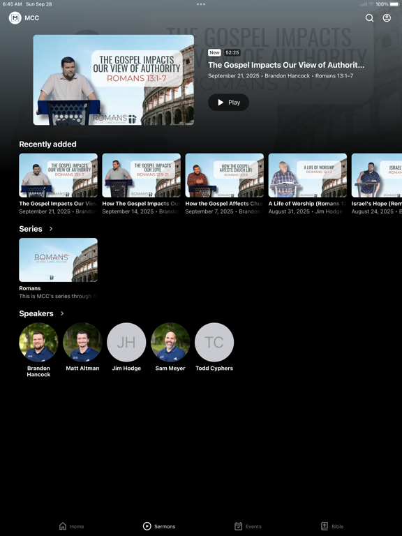 Millcreek CC iPad screenshot 2 - Education app