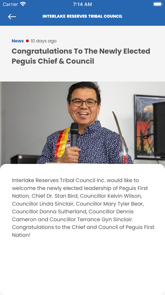 #3. Interlake Reserves TC Inc. (iOS) 由: Interlake Reserves Tribal Council Inc.