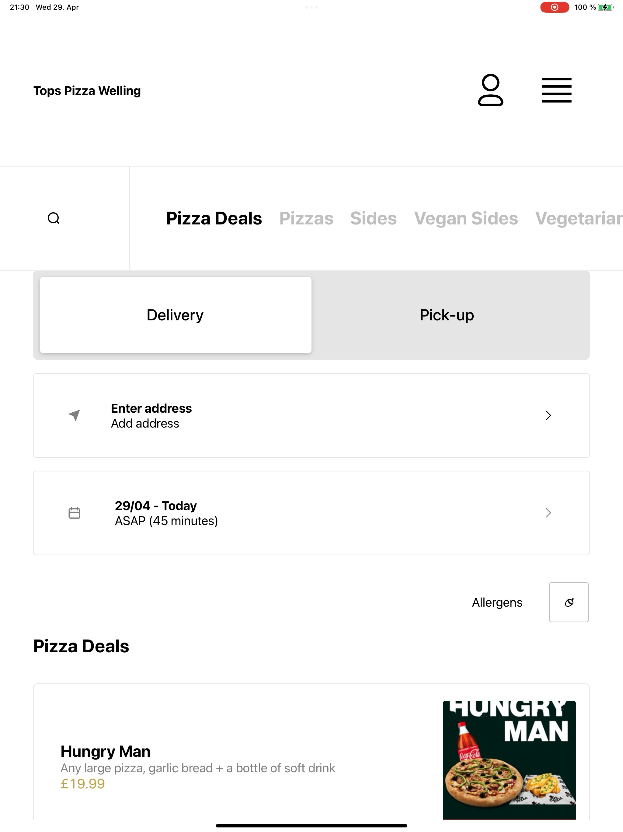 Tops Pizza Welling screenshot 7