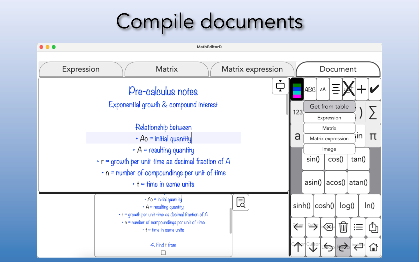 Math Editor