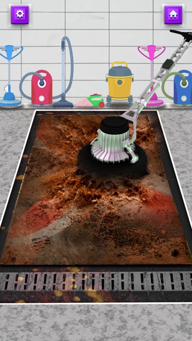 Screenshot #2 pour Jeux de nettoyage tapis sales