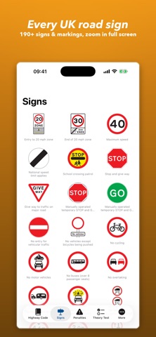 Highway Code United Kingdom screenshot