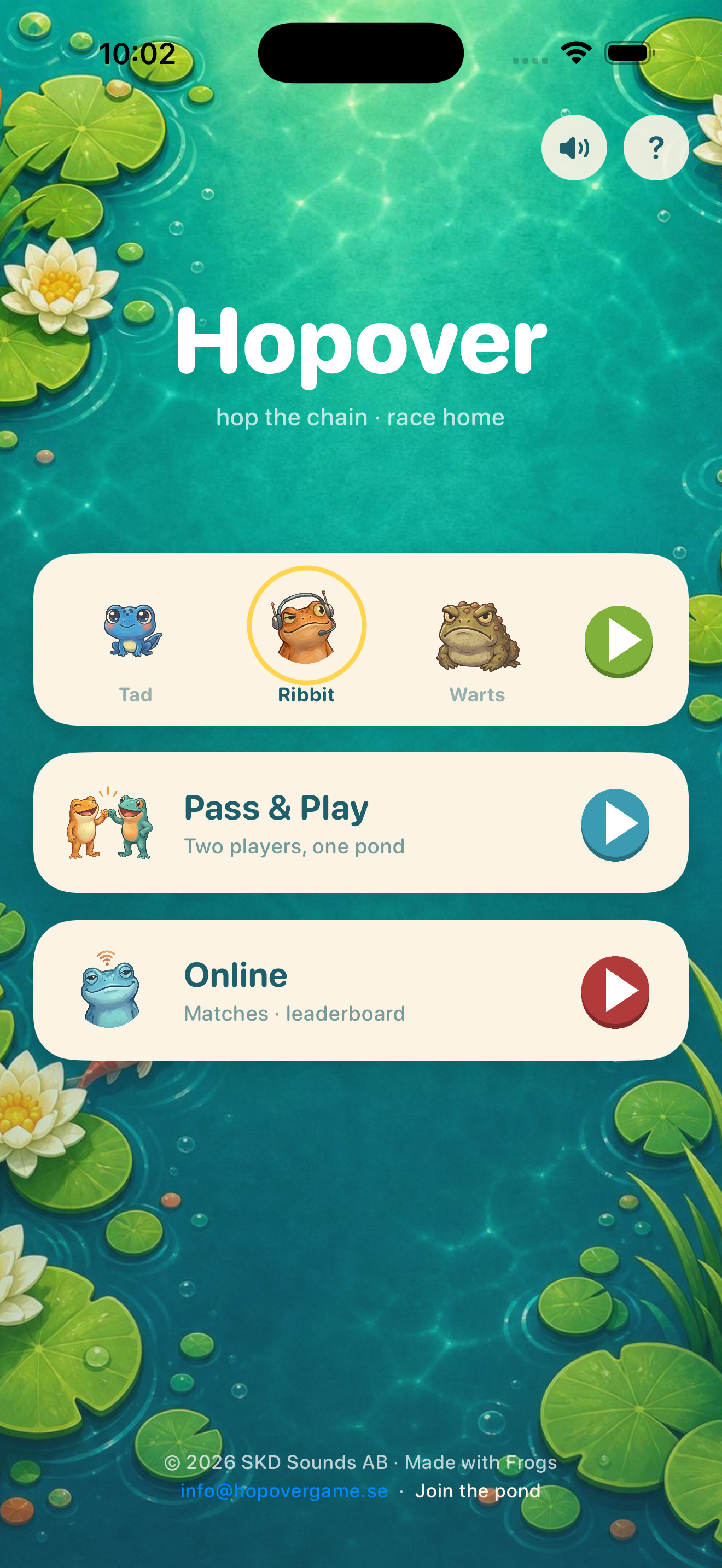 Hopover: Frog Board Game screenshot 5